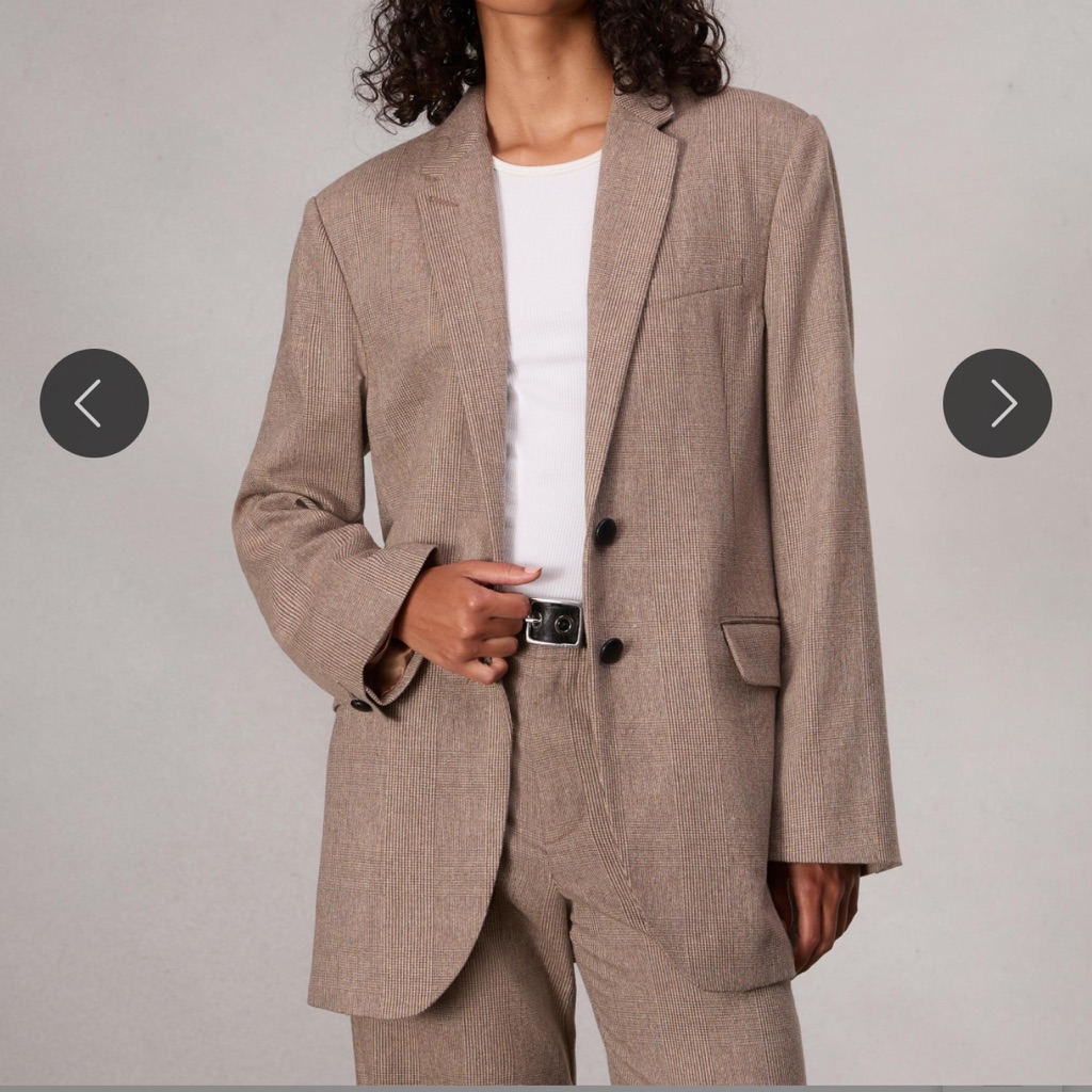 Rag & Bone Odessa Plaid Blazer